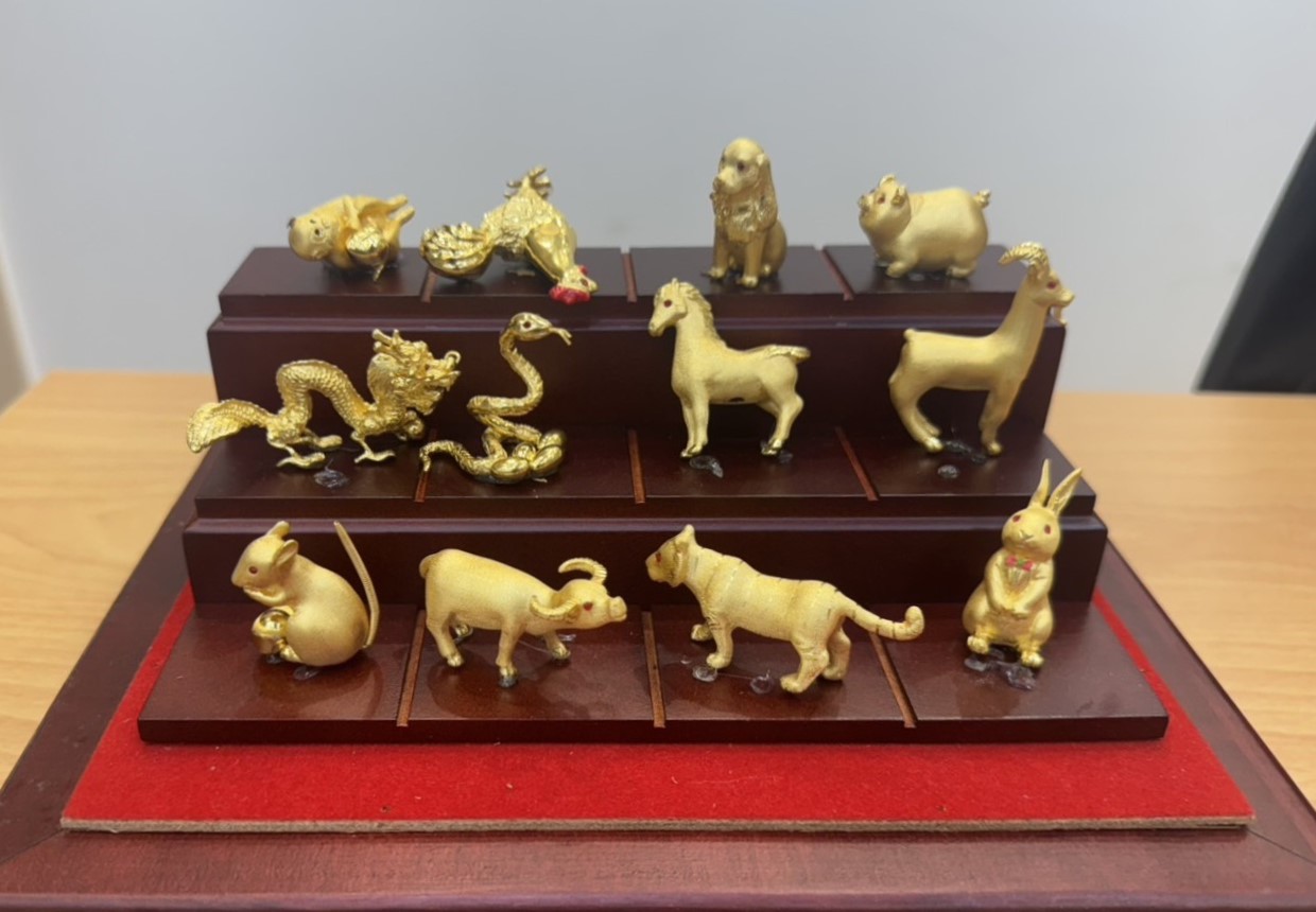 12生肖黃金飾品典當物